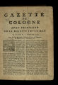 Gazette de Cologne / 1757