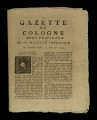 Gazette de Cologne / 1764 (unvollständig)