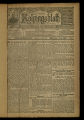 Kolpingsblatt / 1. Jahrgang 1901
