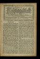 Kolpingsblatt / 3. Jahrgang 1903