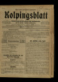 Kolpingsblatt / 9. Jahrgang 1909