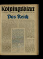 Kolpingsblatt / 40. Jahrgang 1940