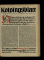 Kolpingsblatt / 41. Jahrgang 1941 (Nr. 1-6)