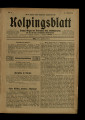 Kolpingsblatt / 11. Jahrgang 1911