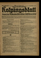 Kolpingsblatt / 15. Jahrgang 1915