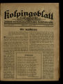 Kolpingsblatt / 22. Jahrgang 1922