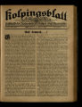 Kolpingsblatt / 24. Jahrgang 1924