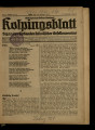 Kolpingsblatt / 17. Jahrgang 1917
