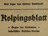 Kolpingsblatt / 29. Jahrgang 1929 (Aus konservatorischen Gründen keine Digitalisierung möglich)