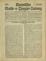 Rheinische Musik- und Theater-Zeitung / 6. Jahrgang 1905