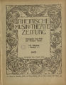 Rheinische Musik- und Theater-Zeitung / 8. Jahrgang 1907