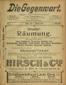 Die Gegenwart / 8. Jahrgang 1909