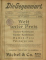 Die Gegenwart / 13. Jahrgang 1914