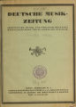 Deutsche Musik-Zeitung / 35. Jahrgang 1934 (unvollständig)