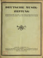 Deutsche Musik-Zeitung / 37. Jahrgang 1936