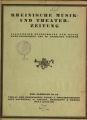 Rheinische Musik- und Theater-Zeitung / 22. Jahrgang 1921