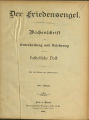 Der Friedensengel / 1. Jahrgang 1905