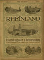 Rheinland / 2. Jahrgang 1912 (unvollständig)