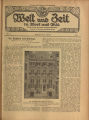 Welt und Zeit in Wort und Bild / 1911