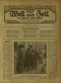 Welt und Zeit in Wort und Bild / 1912