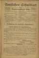 Amtliches Schulblatt für den Regierungsbezirk Köln / 1.1910/11
