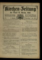 Kirchen-Zeitung der Pfarre St. Gereon / 2. Jahrgang 1914