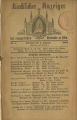 Kirchlicher Anzeiger der evangelischen Gemeinde zu Köln  / 1886