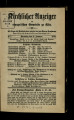 Kirchlicher Anzeiger der evangelischen Gemeinde zu Köln  / 1876