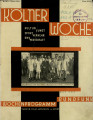 Kölner Woche / 1. Jahrgang 1925/26 (unvollständig)