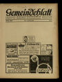 Gemeindeblatt der Synagogen-Gemeinde zu Köln am Rhein / Jahrgang 1932 (unvollständig)