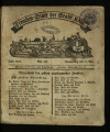 Fremden-Blatt der Stadt Köln / 1828,MAI (unvollständig)