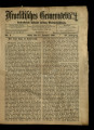 Israelitisches Gemeindeblatt / 20. Jahrgang 1907 (unvollständig)