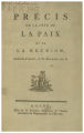 PRÉCIS DE LA FÊTE DE LA PAIX ET DE LA RÉUNION. Célébrée à Gand, le 30 Brumaire, an 6