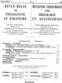 Revue belge de philologie et d'histoire / 32.1954