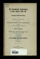 Die Coccejische Justizreform in den Jahren 1746 - 48