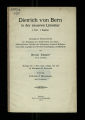 Dietrich von Bern in der neueren Literatur