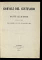 Giornale del centenario di Dante Allighieri celebrato in Firenze nei giorni 14, 15 e 16 maggio 1865