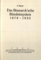 Die große Politik der europäischen Kabinette 1871-1914 / Band 3