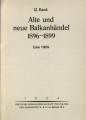 Die große Politik der europäischen Kabinette 1871-1914 / Band 12,1