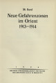 Die große Politik der europäischen Kabinette 1871-1914 / Band 38