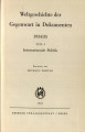 Weltgeschichte der Gegenwart in Dokumenten 1934/35 / Teil 1