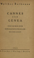 Cannes und Genua