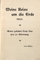 Meine Reise um die Erde 1896/97