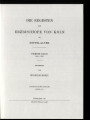 Die Regesten der Erzbischöfe von Köln im Mittelalter / Bd 4
