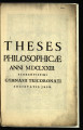 Theses Philosophicae