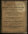 Dissertatio Inauguralis Physico-Chemica De Igne Et Ejus Combinatione