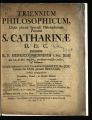 Triennium Philosophicum ...