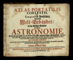 Atlas portatilis coelestis