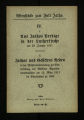 1. Aus Jathos Predigt in der Lutherkirche am 22. Januar 1911 ; 2. Jathos und Geffckens Reden in...