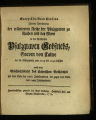 Zweyte Fortsetzung ... in der Geschichte Pfalzgraven Godfrieds, Graven v. Calwe der die Rheinpfalz...